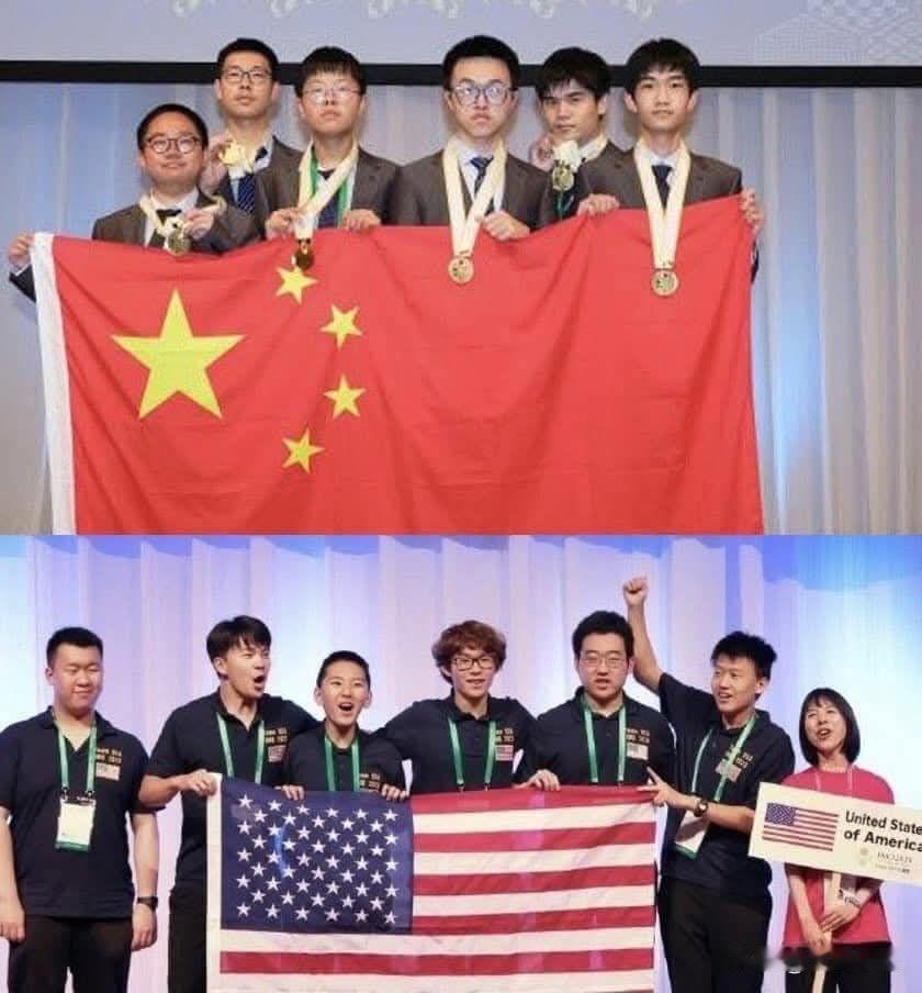 中美奥数竞争激烈
中美在各个领域竞争，在奥数（国际数学奥林匹克竞赛）上也不出意外