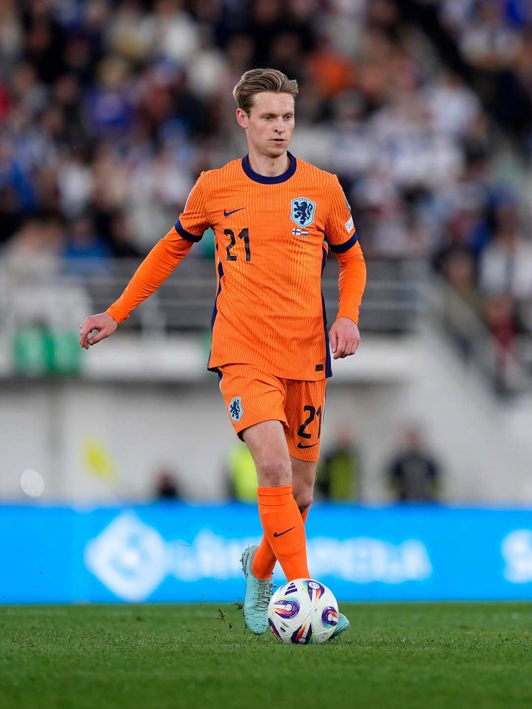 ⚽️国际比赛日战果世预赛｜芬兰🇫🇮0-2🇳🇱荷兰：德容首发出战并踢满全场