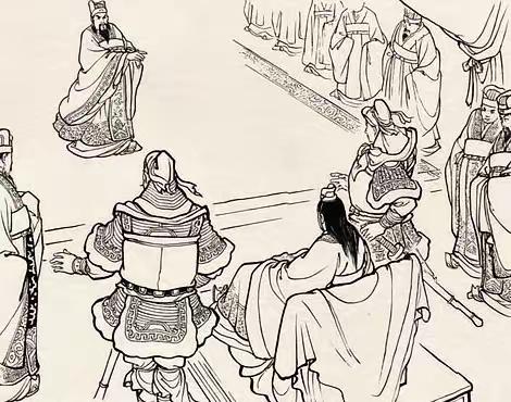 刘表新亡，其子刘琮召集群臣议事，说：“我兄刘琦在江夏，叔刘备在新野，若...