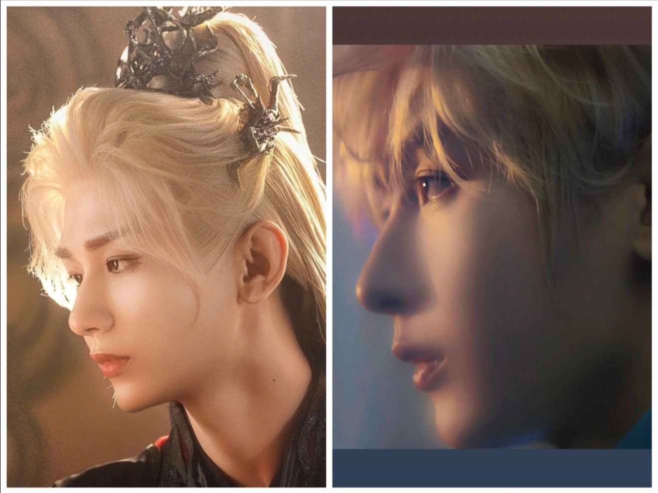 这张图真的梦回王权富贵，成毅顶级的撕漫感！成毅联合利华美护发代言人