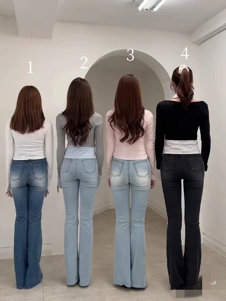 考考你们的眼力，四姐妹当中只有一个没生过小孩，凭你的直觉看，应该是哪个？