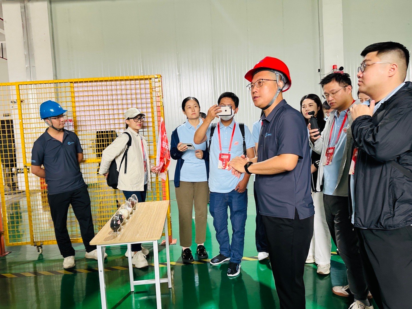 【#不忘来时路 奋进新征程# 】参观完赣州赛可韦尔科技有限公司，不禁感叹，有这样