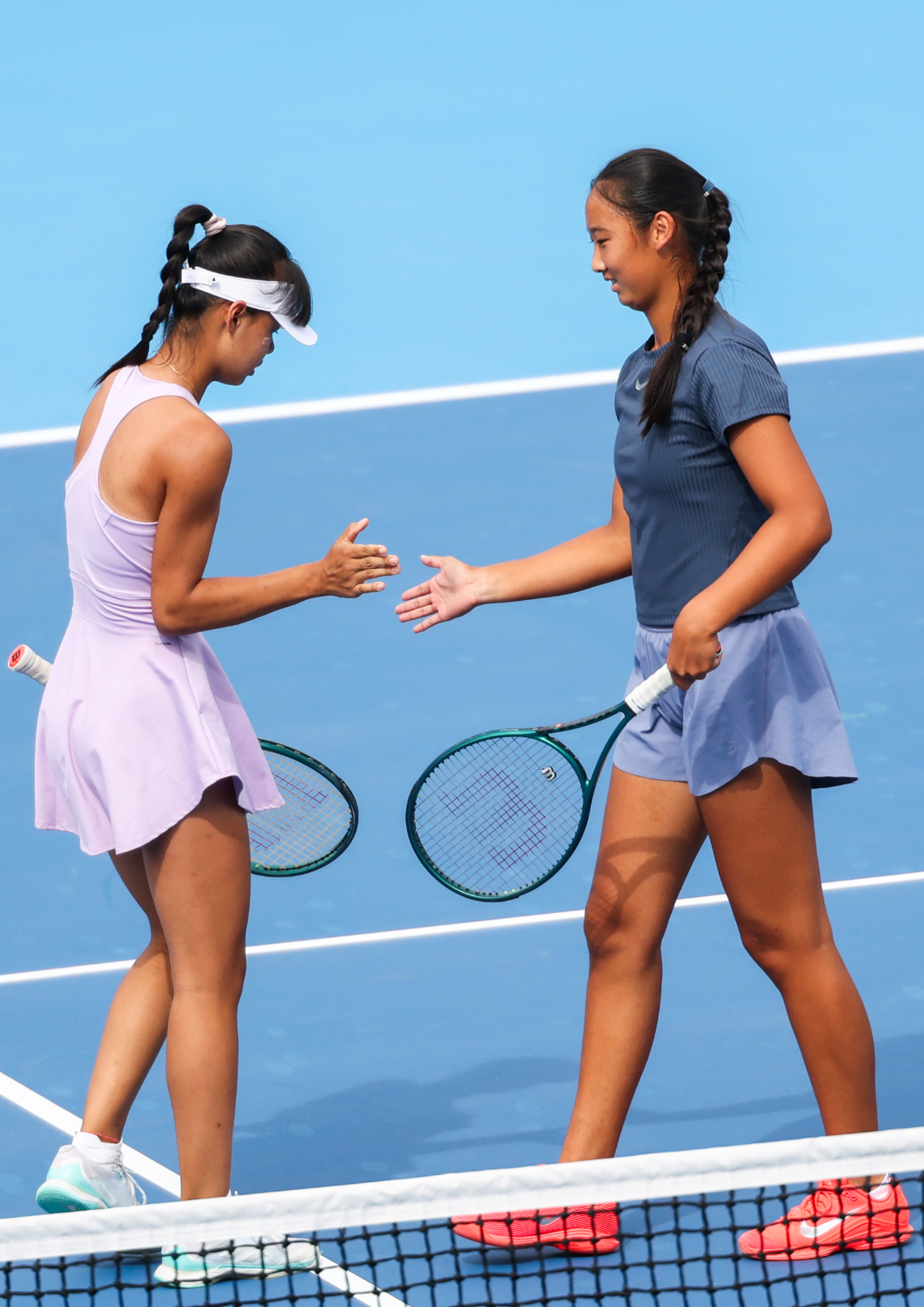 澳网2026 女单青少年组第三轮，继邵羽杉之后，孙心然也成功晋级八强！自2018