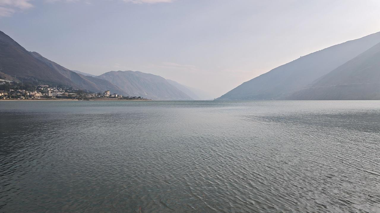 水天一色江山如画 山湖之美
