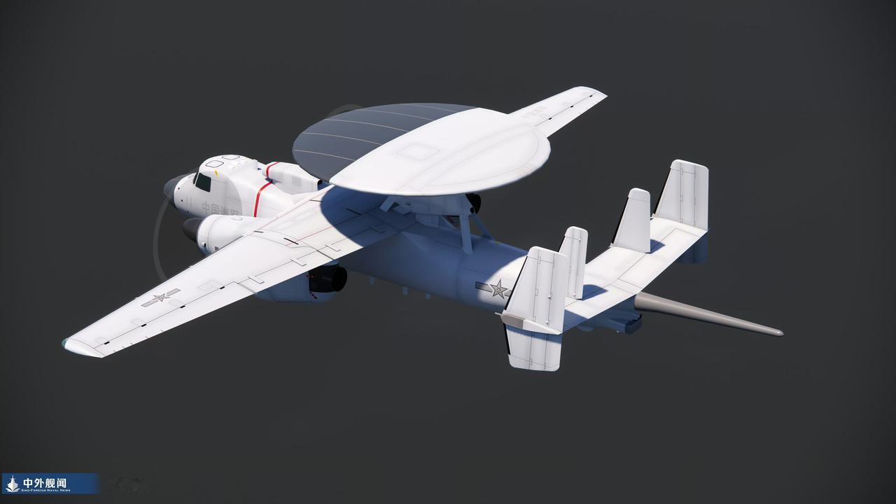 挺有创意的“反潜预警”版KJ-600，我希望降落时尾部探针可以折叠。