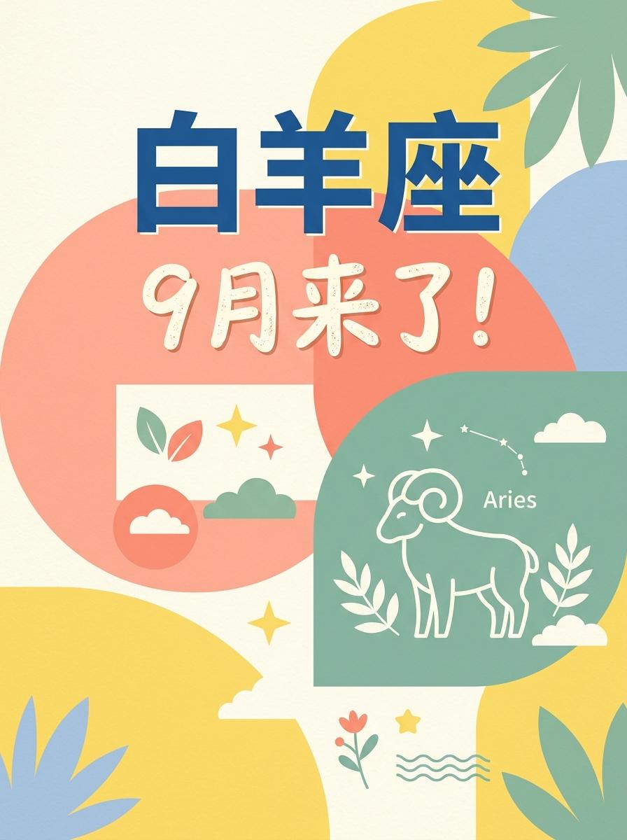 9月白羊座逐渐崛起，身价咔咔上涨了！。参考太阳+上升