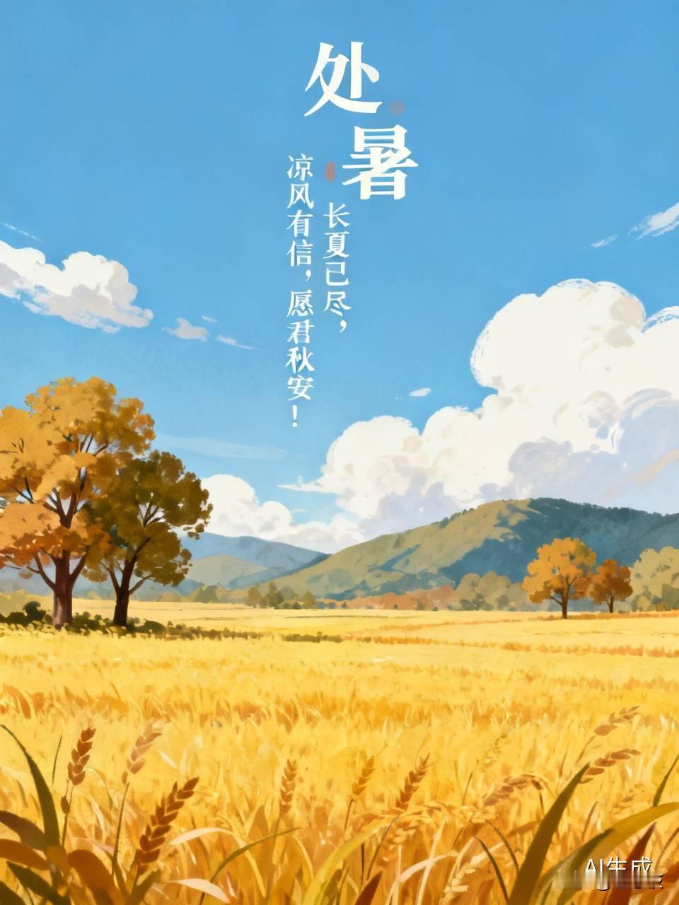 处暑，是二十四节气之中的第14个节气，秋季的第2个节气。《月令七十二候集解》中说