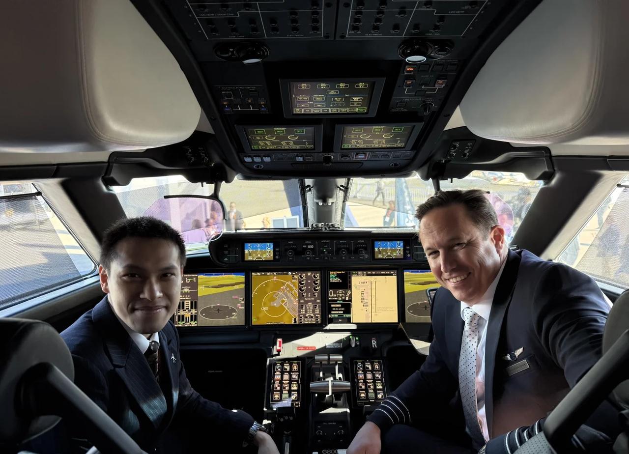 湾流Gulfstream G800✈️
G800 是湾流宇航Gulfstream