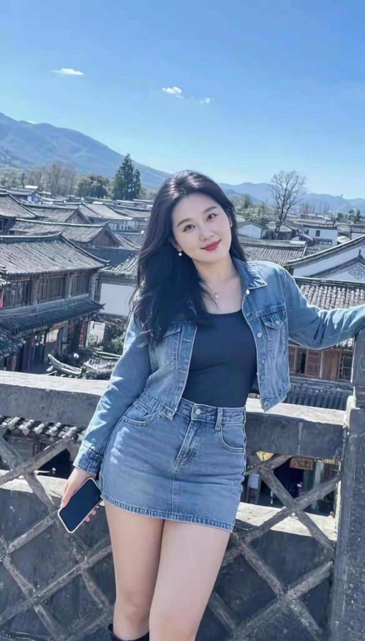 楼外青山楼外楼，美女相伴更愁夕阳山外青山