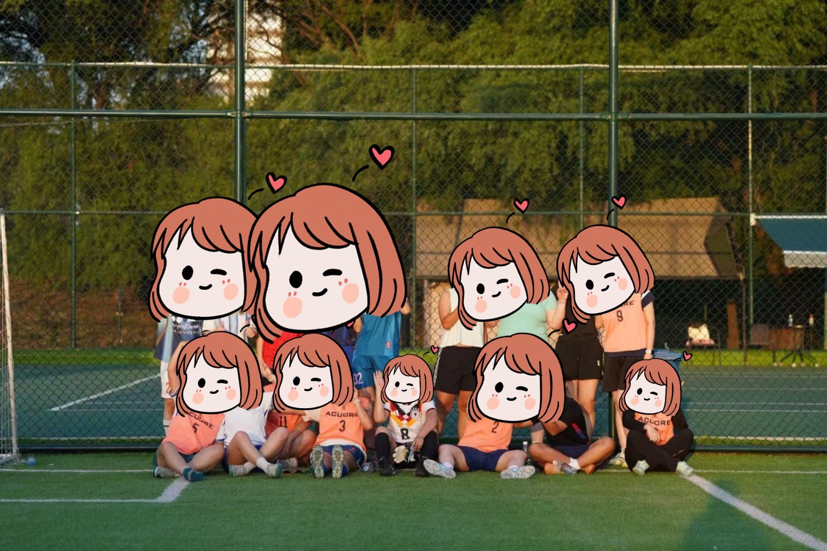 坚持运动打卡两个小时足球⚽训练+散步🚶🏻‍♀️和林晚星小林老师一起感受足球的