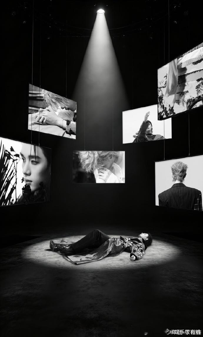 丁程鑫问谁才是他、丁程鑫新歌概念照极具艺术感的新歌概念照来袭，丁程鑫演绎独特情绪