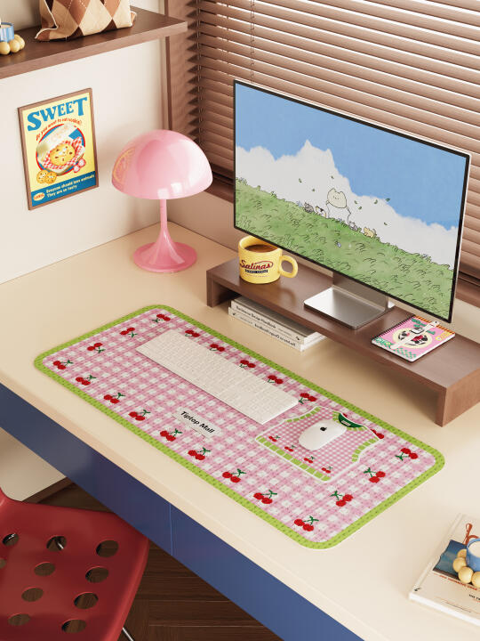 我的少女心书桌角落！可爱樱桃🍒