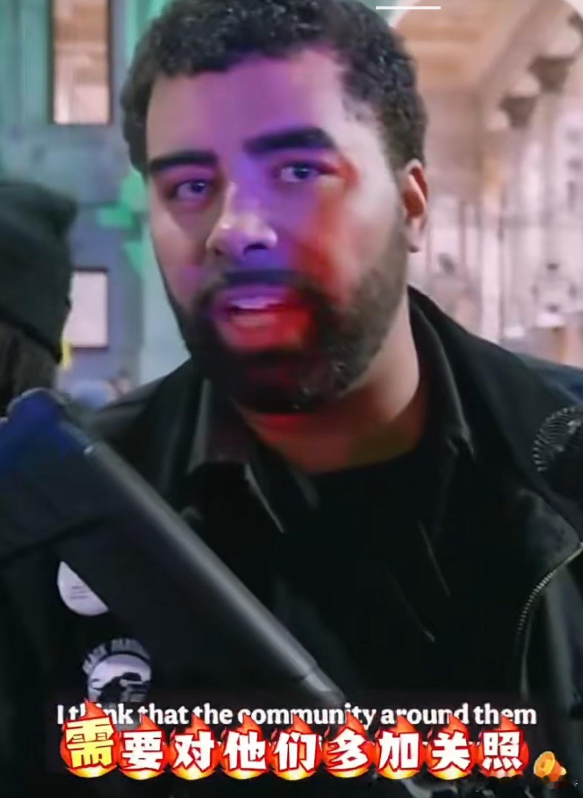 黑人们开始行动起来了，因为他们手里拿着真理…. 