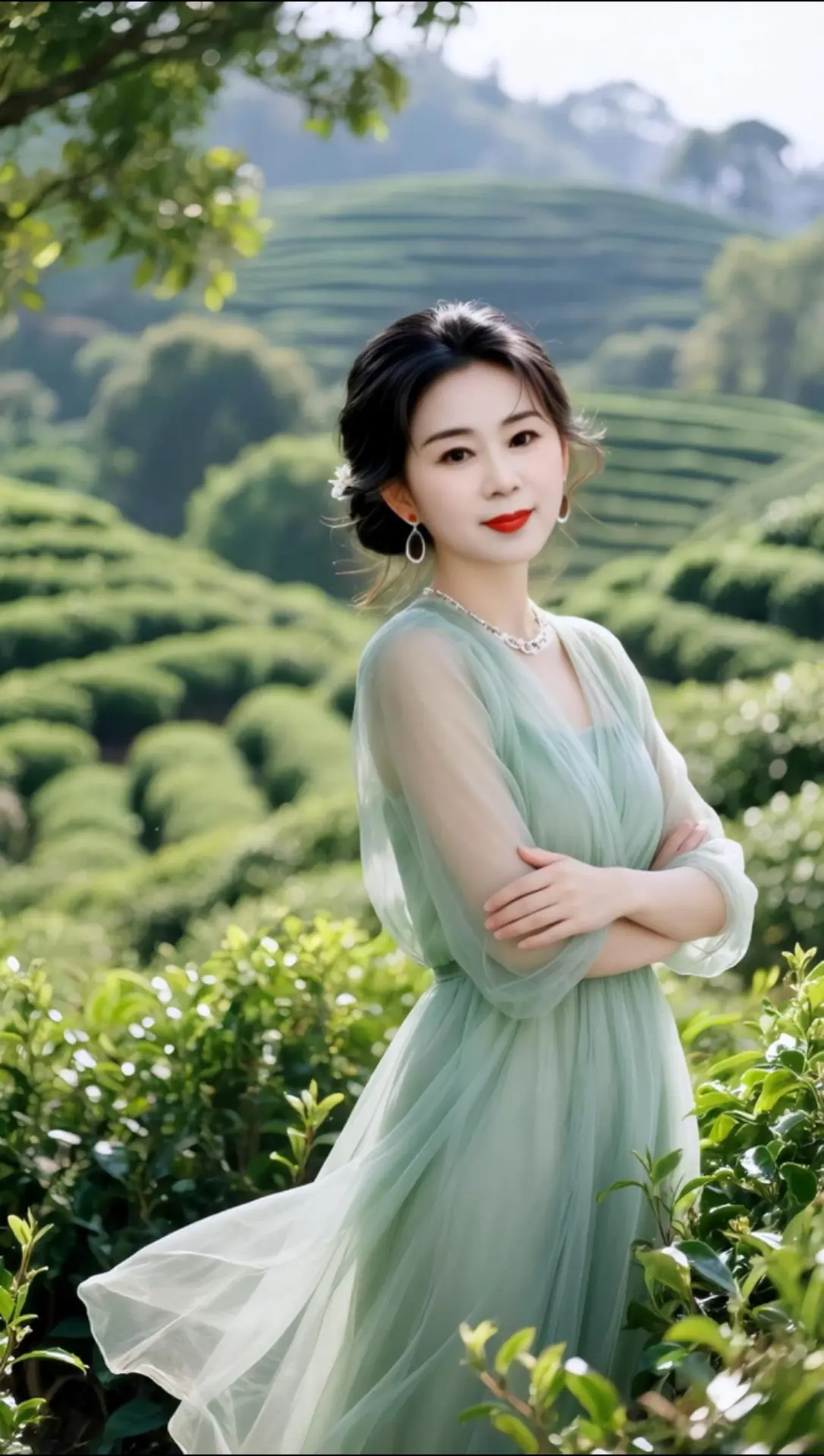 AI茶田清影 ai创作