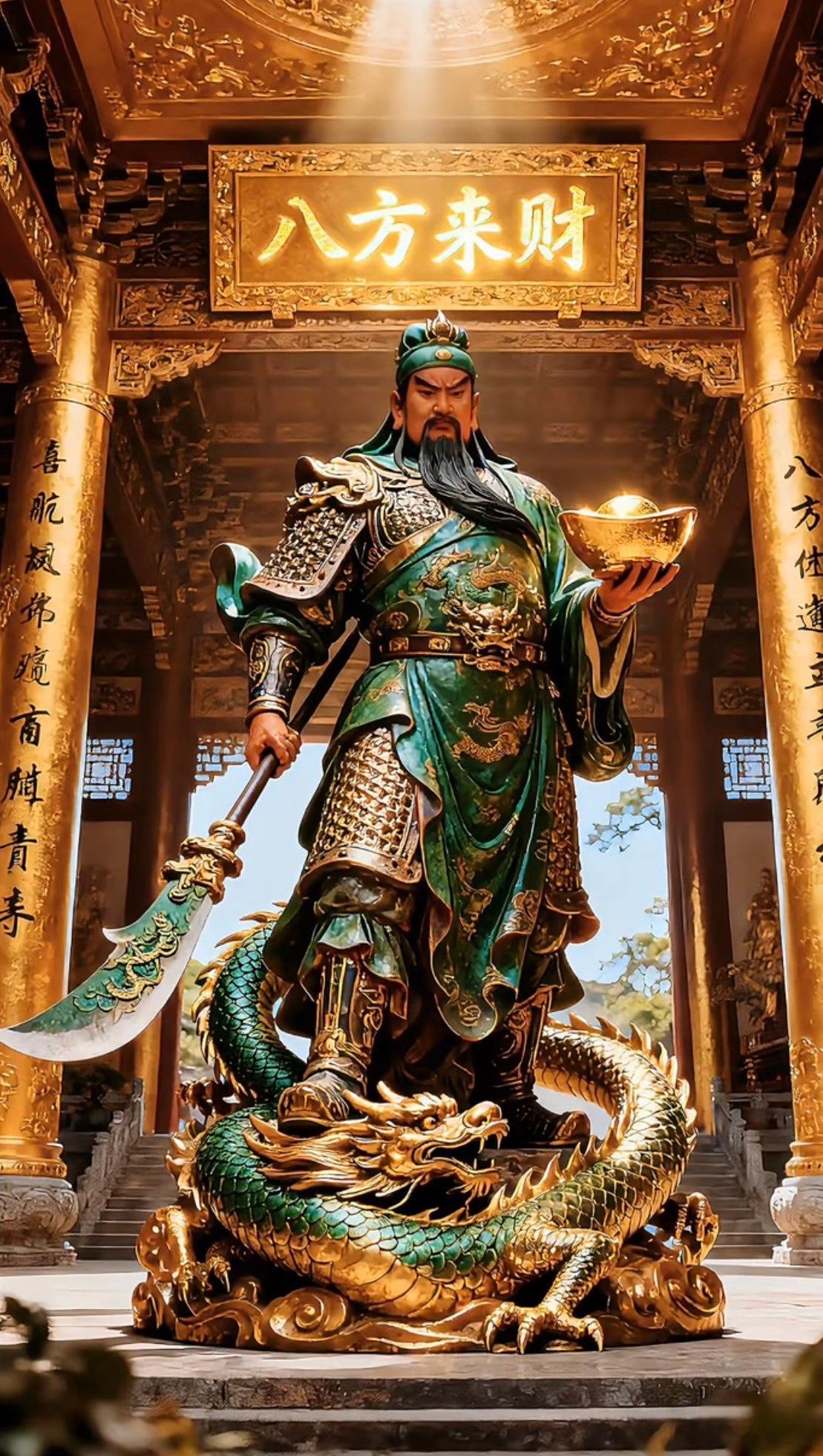 如果上班、做生意，这段时间可以多拜拜关二爷；关二爷会帮你把身边邪祟小人都赶走的！