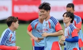 日本国脚富安健洋，这位钢铁后卫，不仅在场上坚如磐石，他的精神更是如此！面对训练中