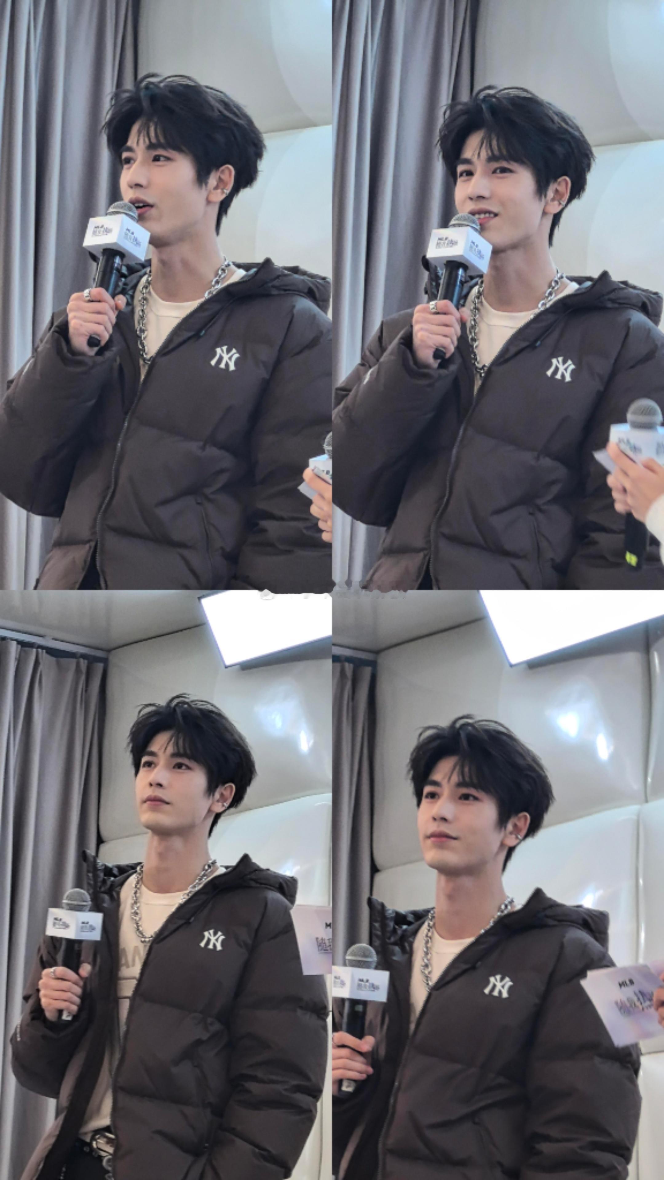 张凌赫今日活动生图状态 