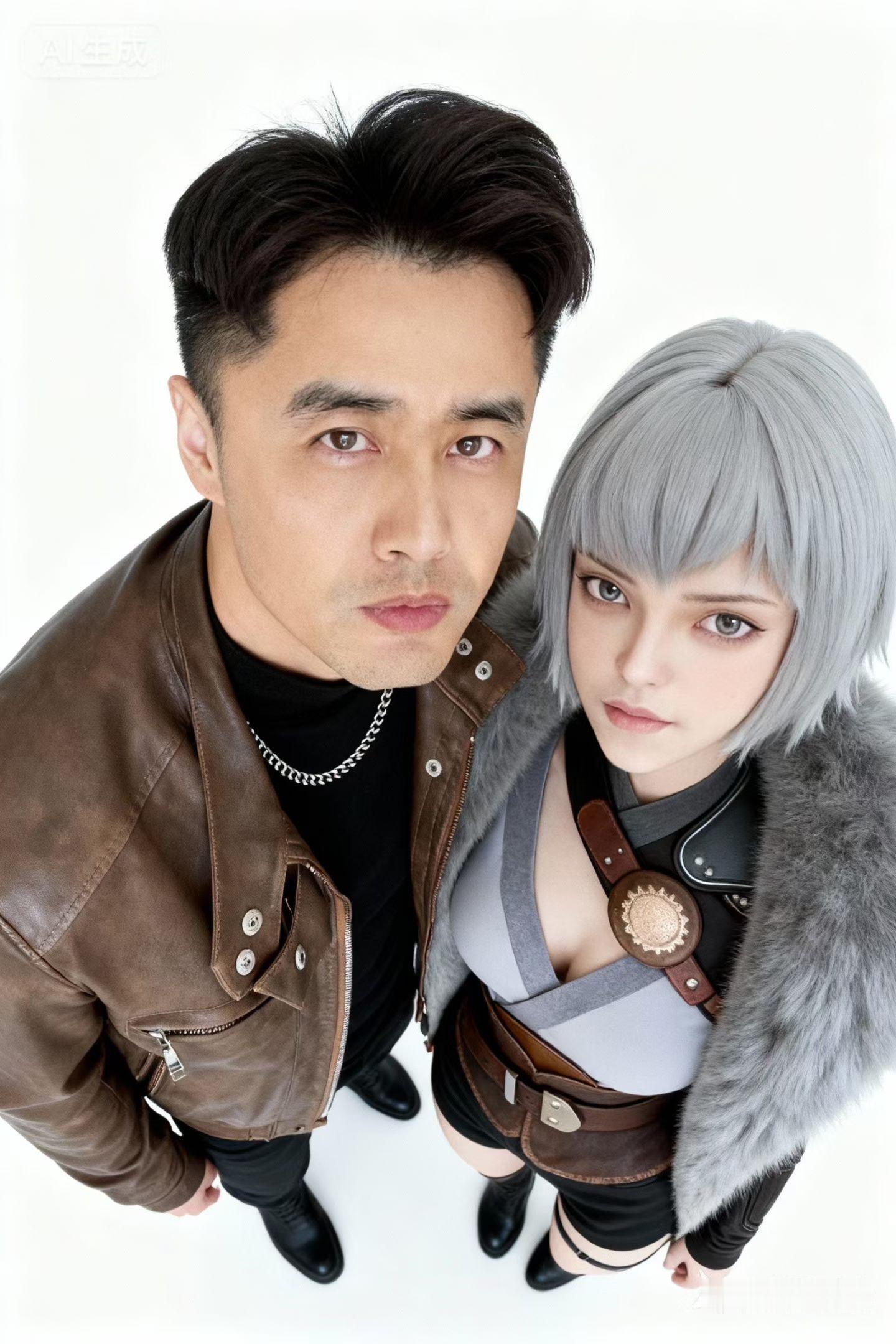 感谢AI，让我完成了和白老板合照的梦想[色] ​​​