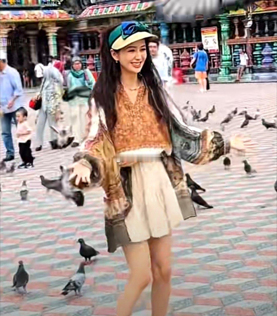 这么绝美的大长腿，陈思诚不后悔我真的不信。 