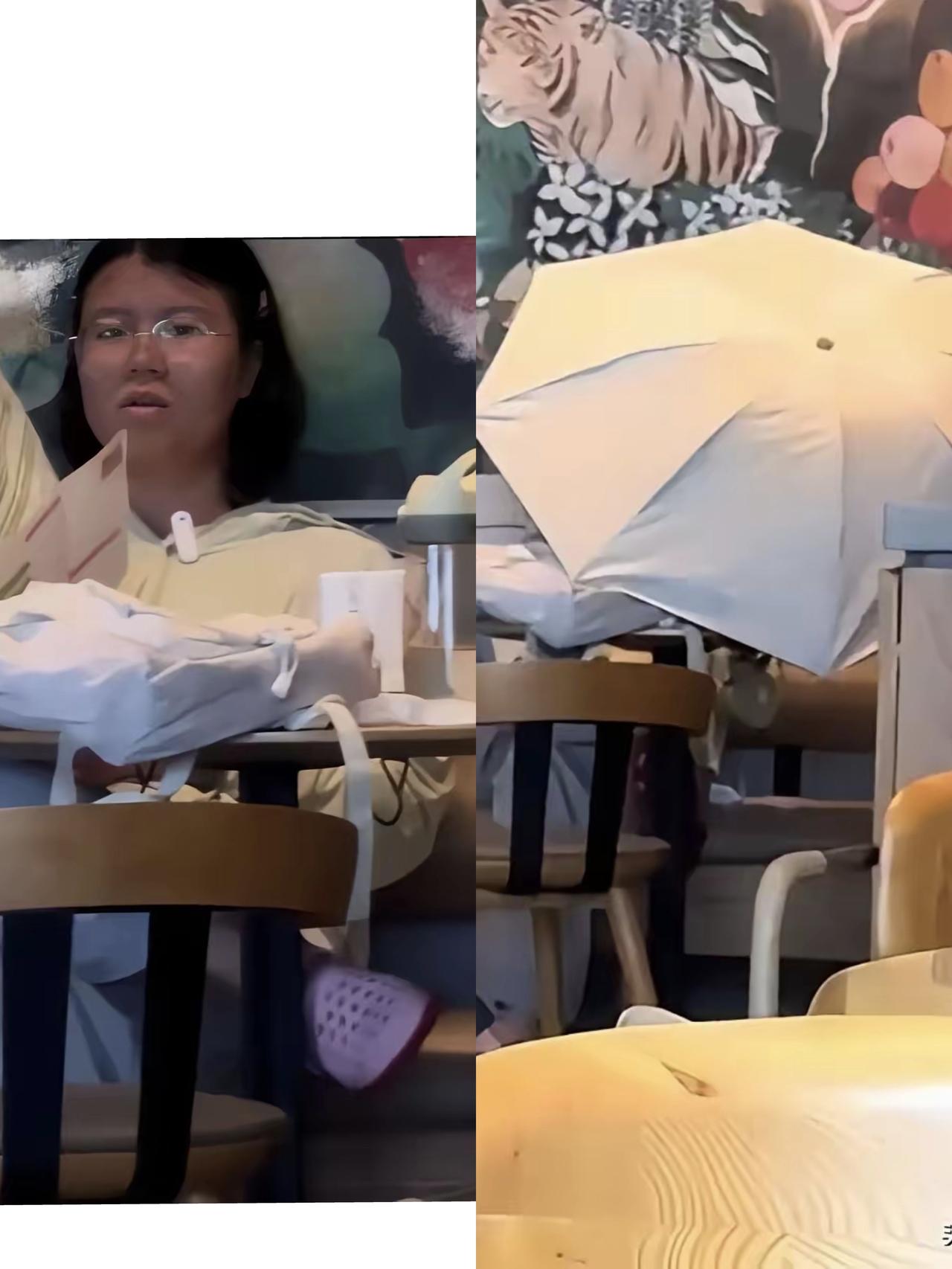 未入体制就一身“官威”！星巴克占座吵闹女生扎心真相：人品不及格，分数再高也无用