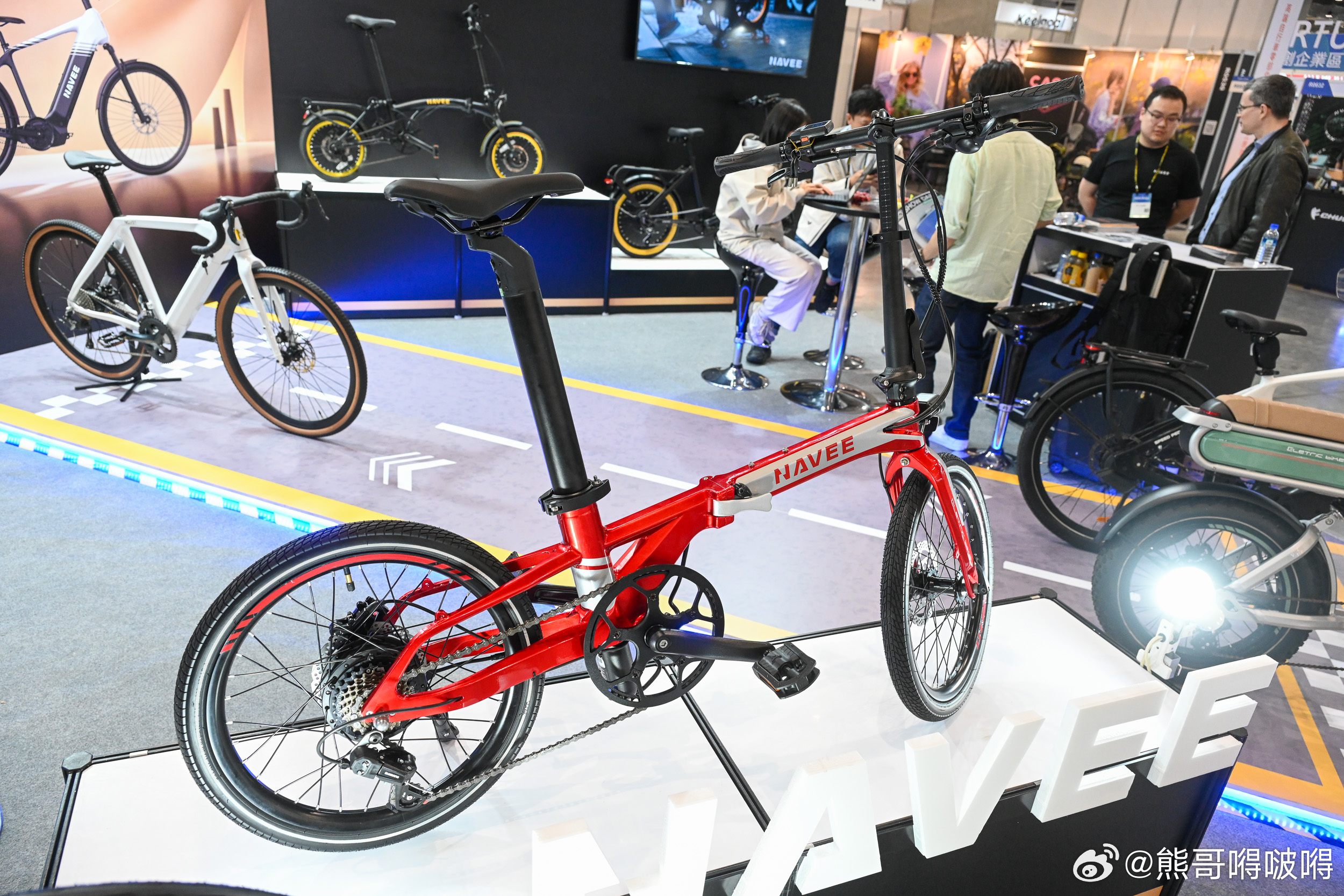 在2026年台北国际自行车展上，坦途科技NAVEE以“人车交互解码者”的姿态强势
