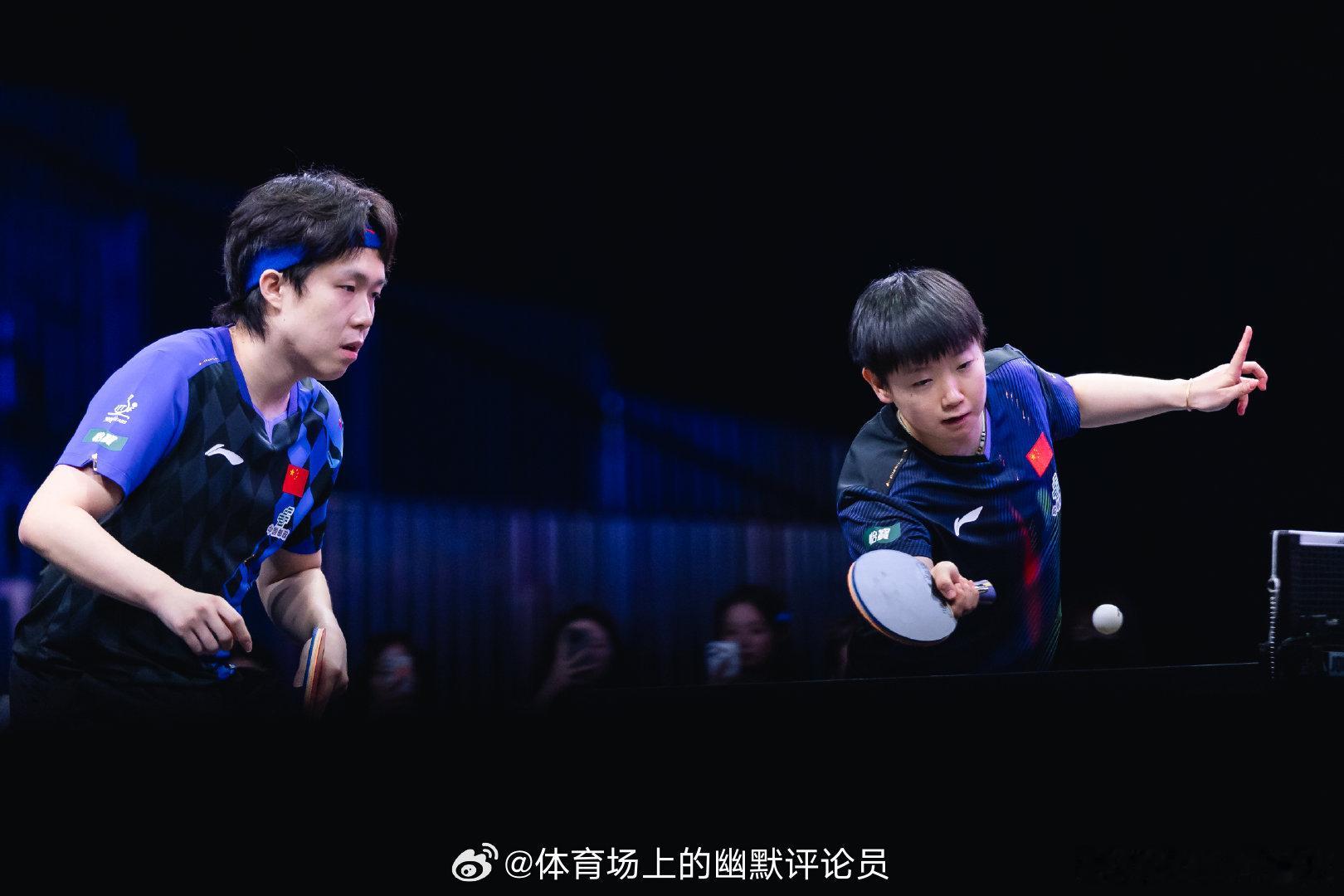 WTT美国大满贯2026 混双1/8决赛王楚钦/孙颖莎(CHN)3-0皮斯特耶/