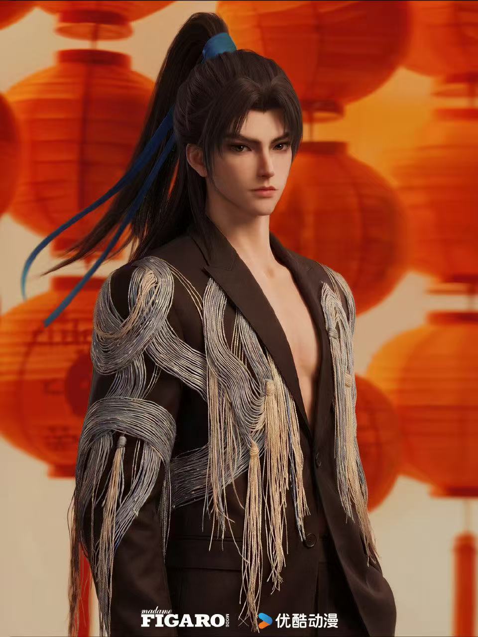 国漫群像首登一线女刊 国漫群像惊艳亮相一线女刊，水墨风骨碰撞时尚质感，东方美学跃