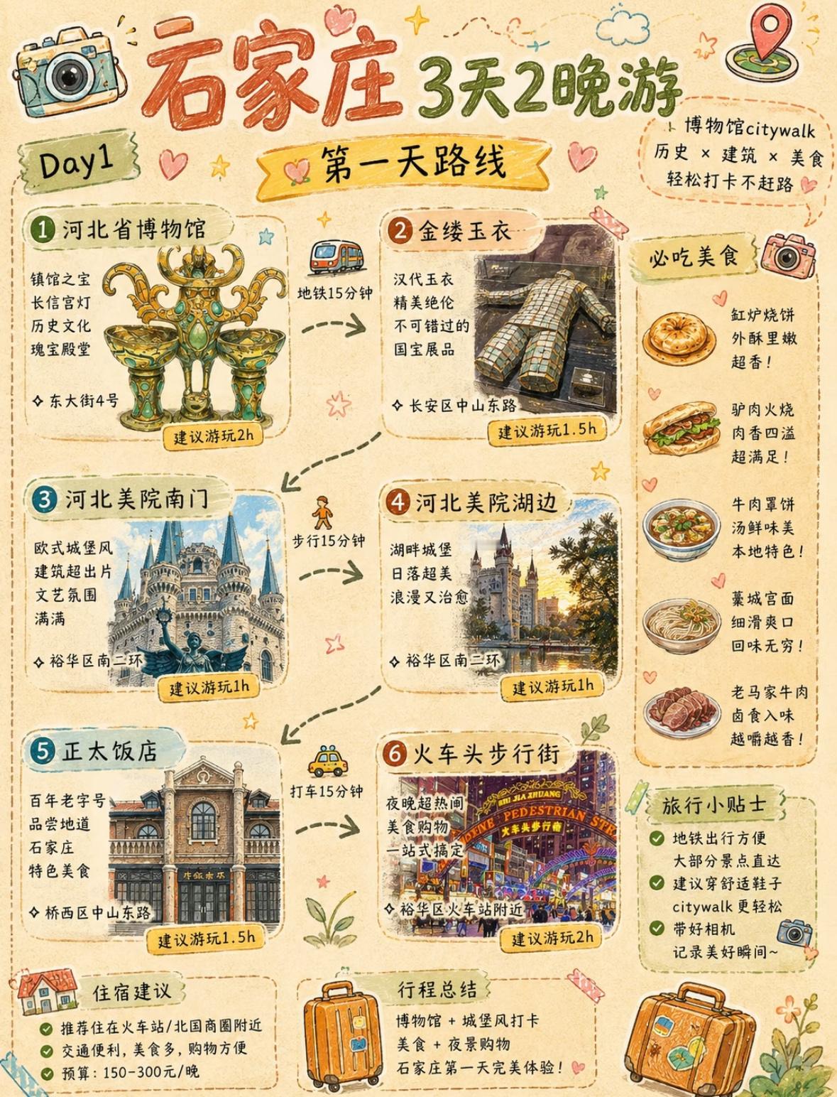 终于有人一次性把河北石家庄保姆级攻略说清了 ​​​