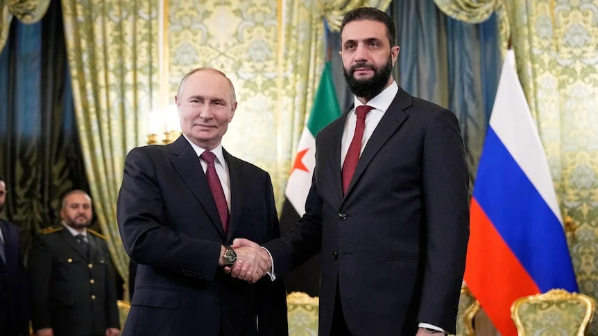 叙利亚新总统见普京，确认延续军事合作