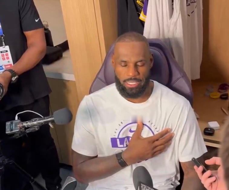 詹姆斯：“这支马刺很特别，他们有六到七名球员能通过运球突破击垮你。他们速度极快，