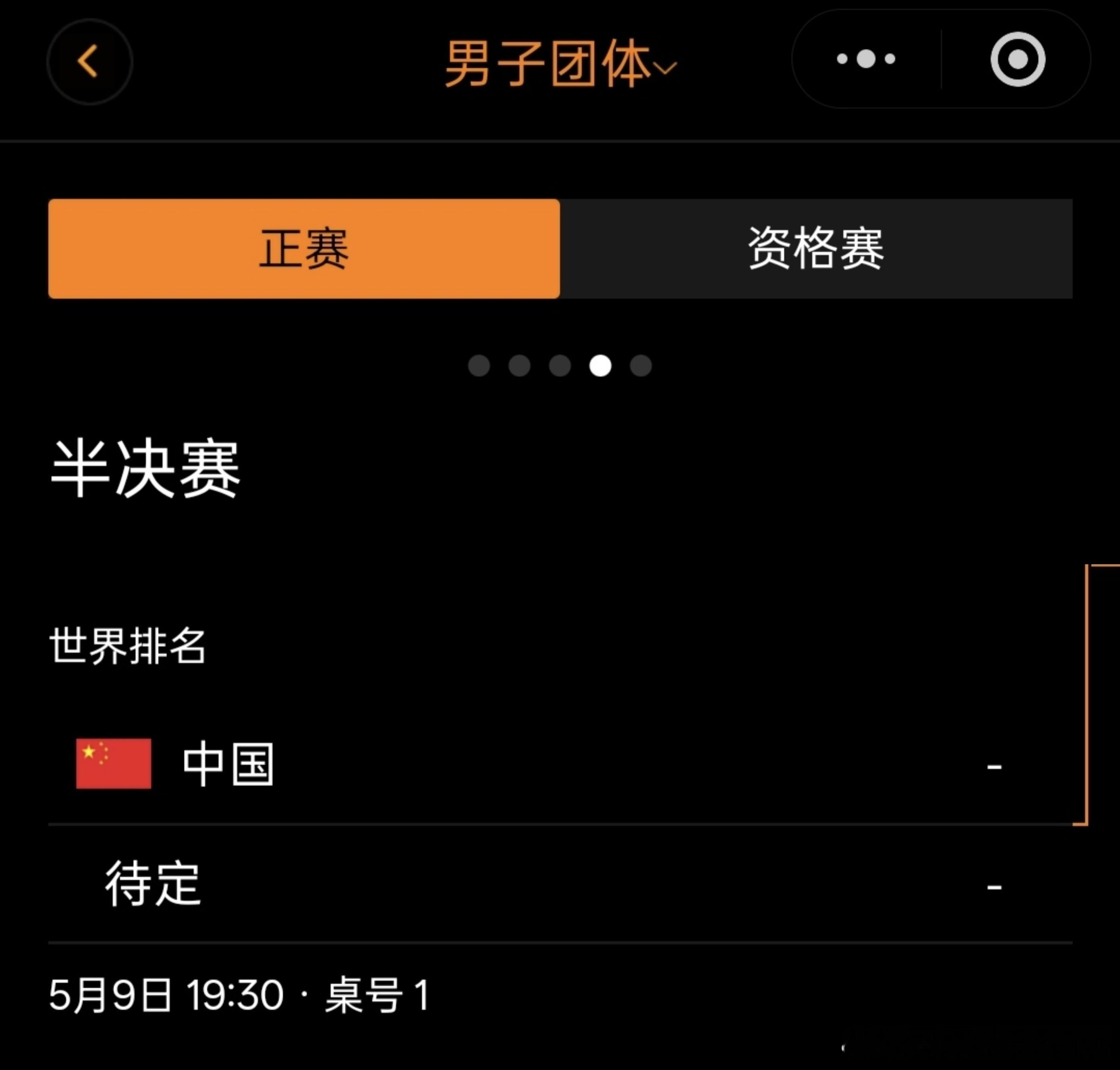 伦敦世乒赛团体赛 中国队半决赛赛程出来了5月9日北京时间19:30 T1 🇨?