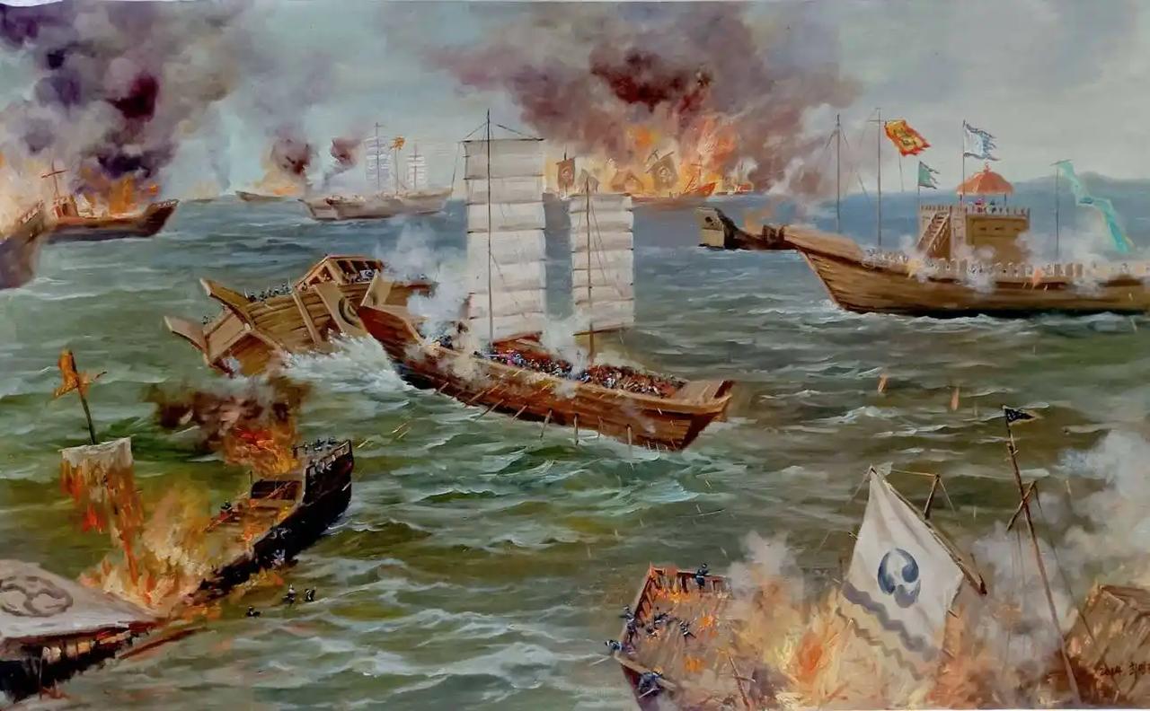 真的绝了！  
人家军舰开到家门口，炮口都快对着脸了，第一反应竟然是赶紧翻箱倒柜