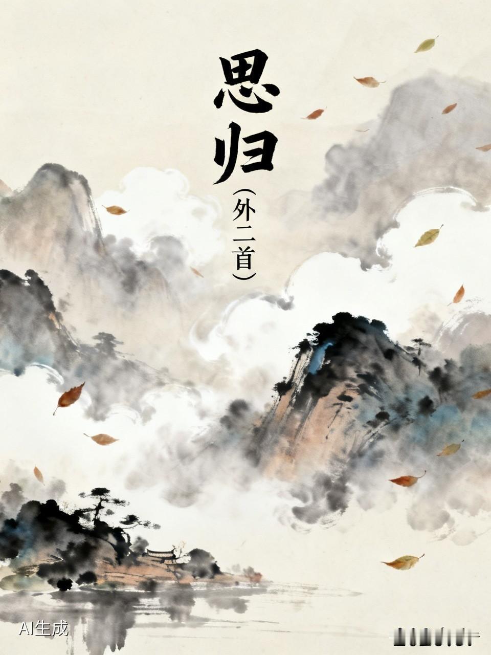 思归  （外二首）

其一

常忧衰鬓染霜丝，亦虑沉疴困此时。
唯有尘途终去处，