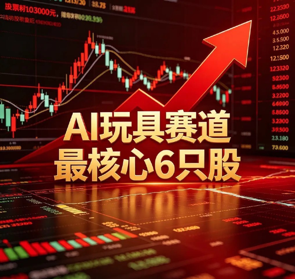 AI玩具赛道最核心6只股票1. 实丰文化 002862核心亮点：2026Q1净利