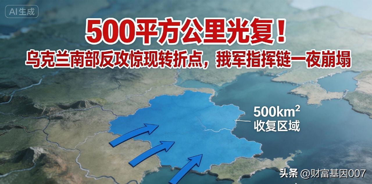 《500平方公里光复！乌克兰南部反攻惊现转折点，俄军指挥链一夜崩塌》


黎明前
