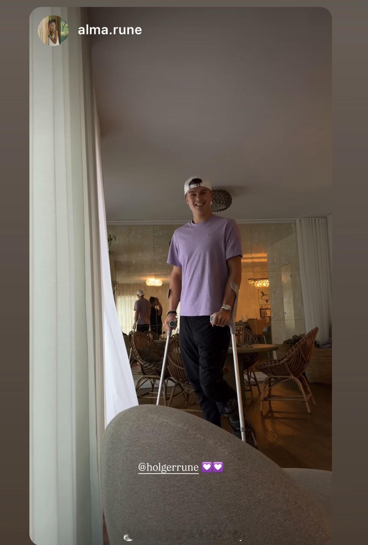 鲁内恢复中，心情还不错网球网球talking大会网球显眼包波比Bobby[超话]