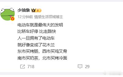 电动车只有三点不好，冬天开太冷，夏天开太晒，下雨天开容易湿除此之外没有什么缺点了