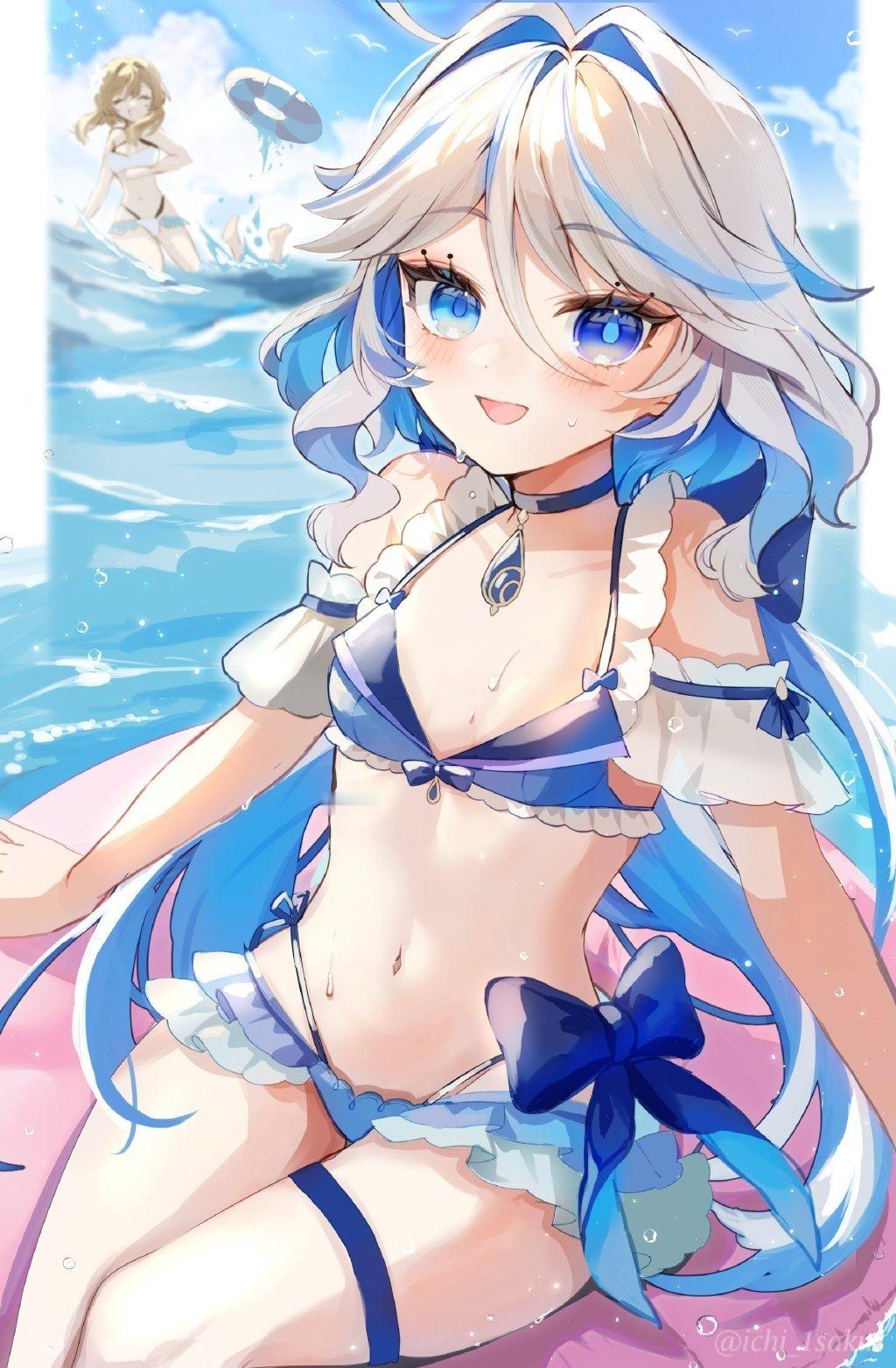 水着芙宁娜推：ichi_1saku ​​​