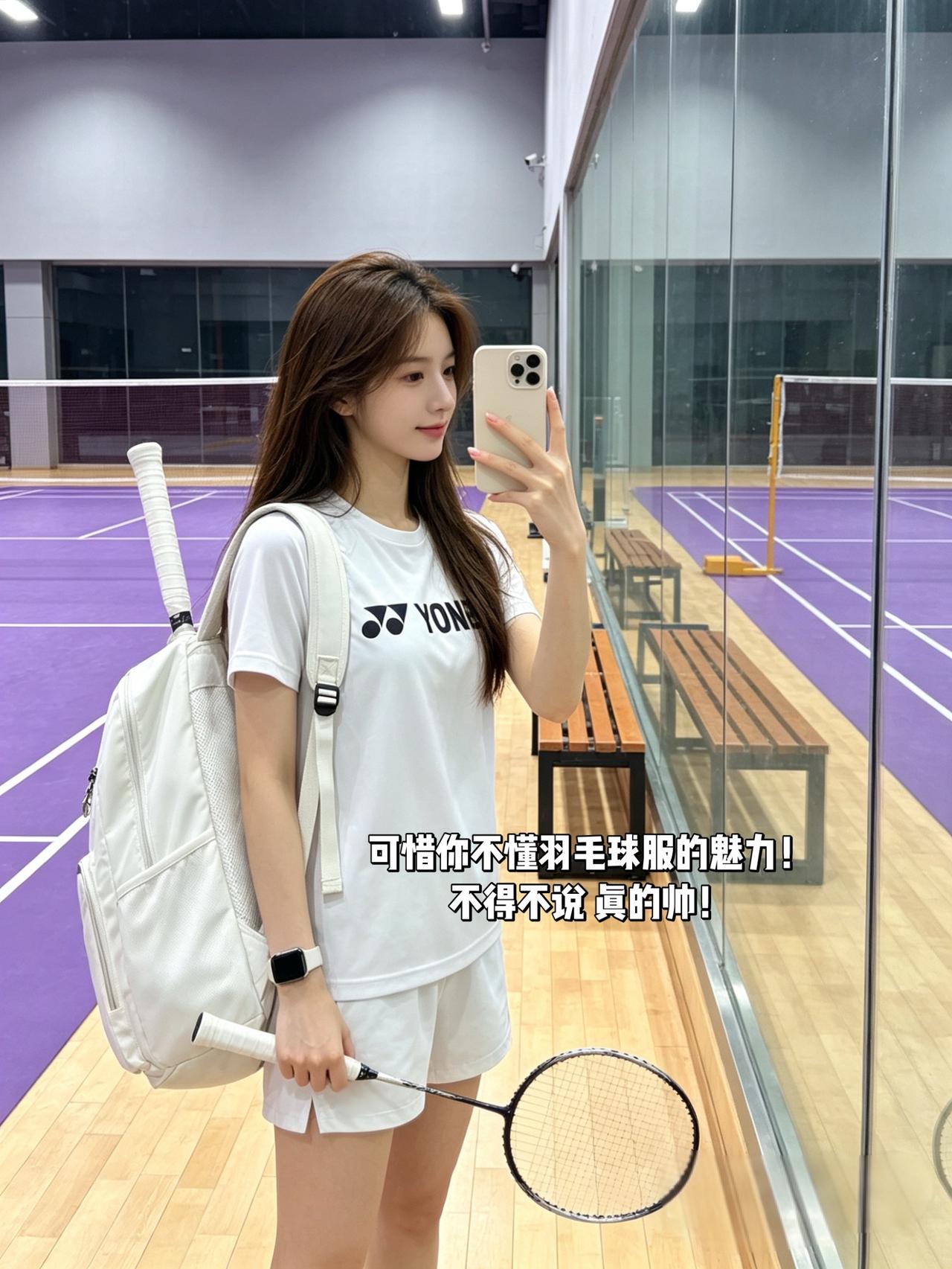 可惜你不懂羽毛球服的魅力！
不得不说 真的帅！