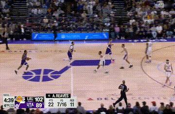 最后4分钟，湖人还有10分的优势！