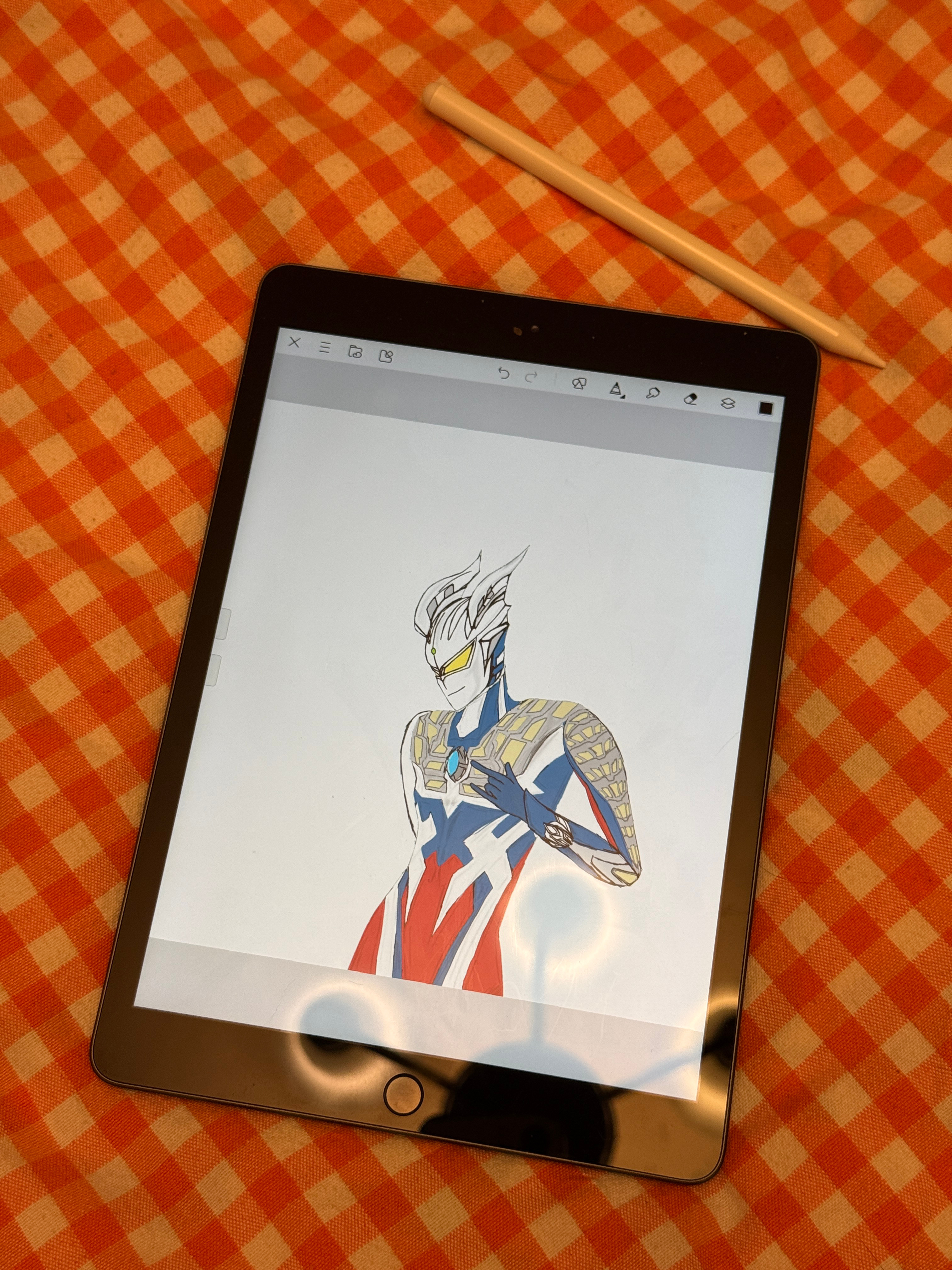 小酱画的，老酱让他考了漫画十级证书，当时以为中考时候会有用，太功利了，但小酱是真