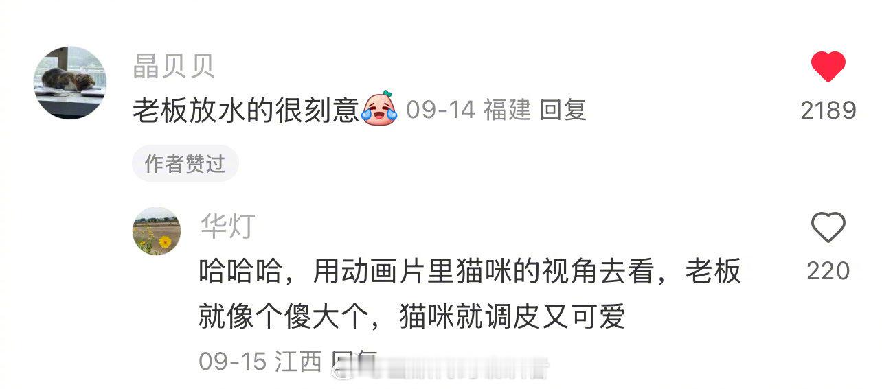 在鱼摊老板刻意放水之下，喵特工成功完成了偷鱼任务~ （