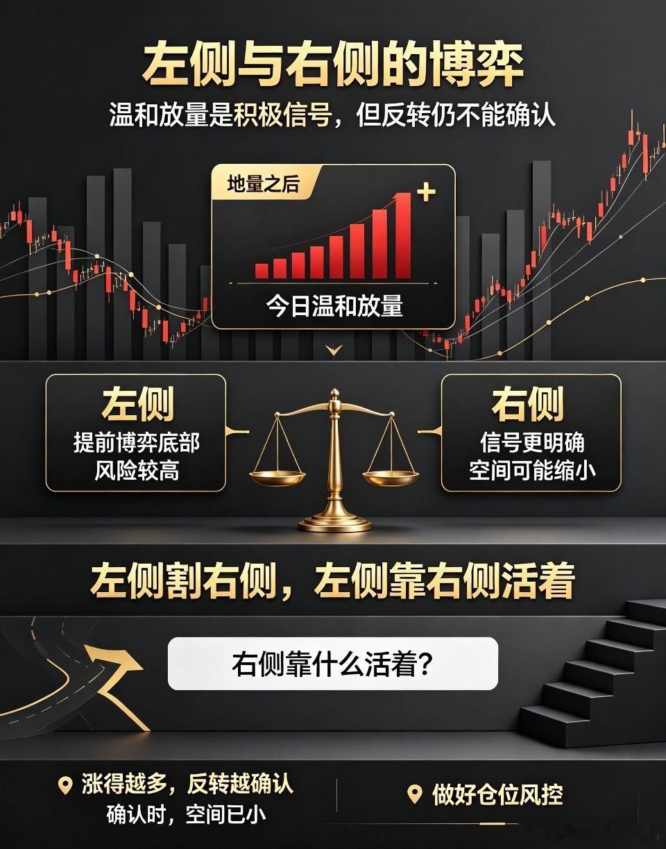 地量行情之后，今日市场温和放量，这无疑是一个积极信号。但如果就此判定市场已经反转