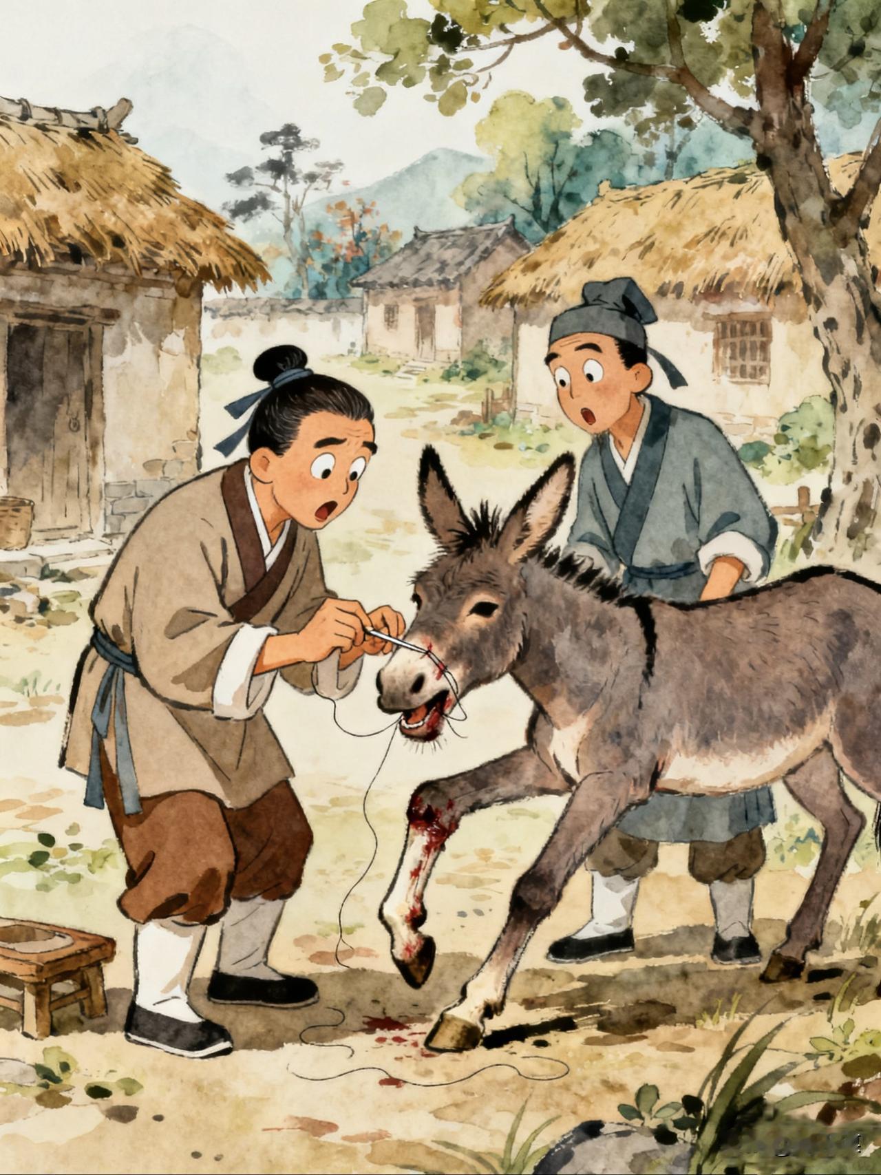 你若喊痛就叫你闭嘴！原来人世间大多治世良药都只求治标，从来不求治本！来，先讲个寓