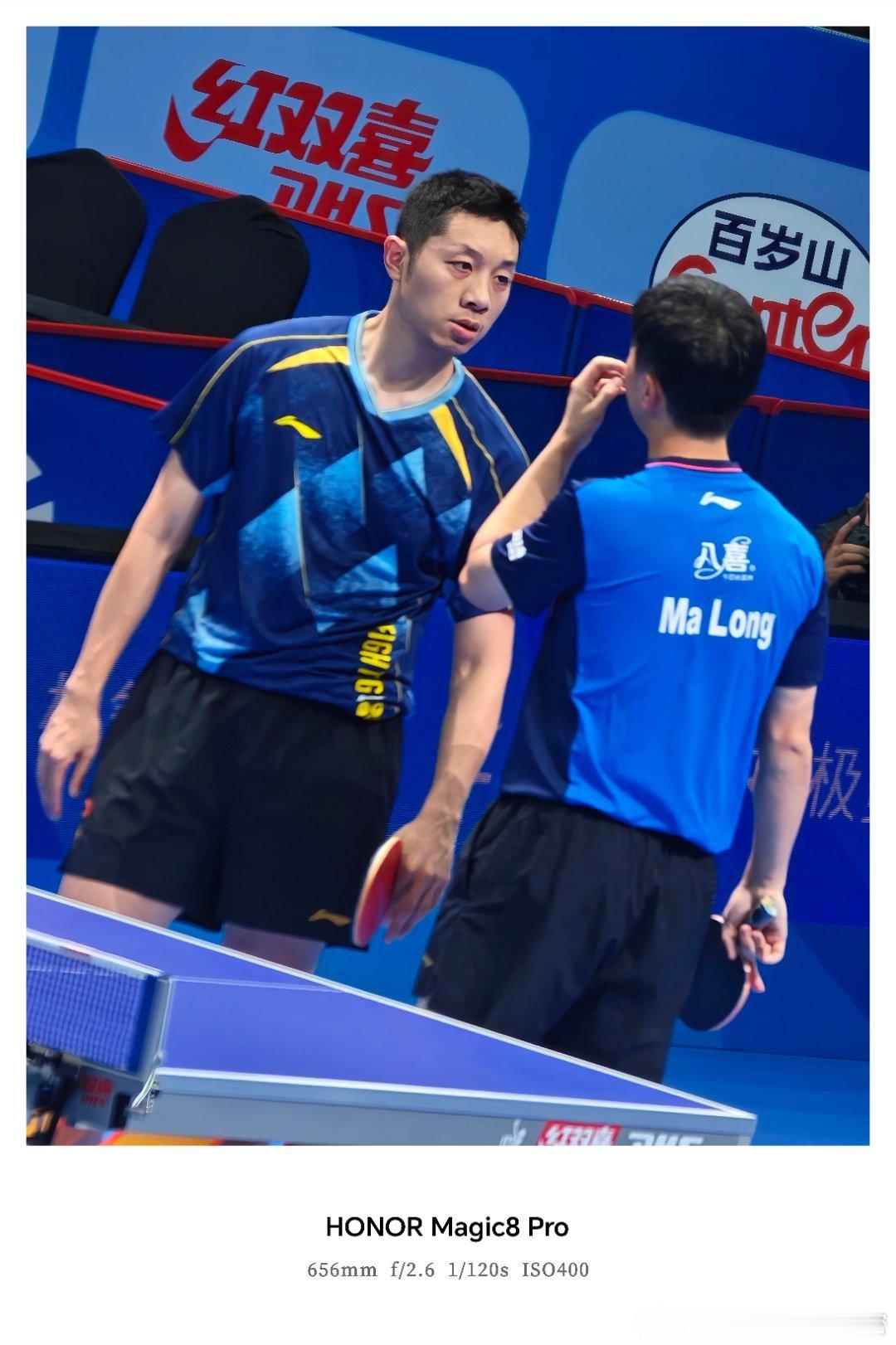 马龙&许昕“龙蟒组合”时隔五年再度合体，干净利落拿下2026年乒乓球全锦赛男双冠