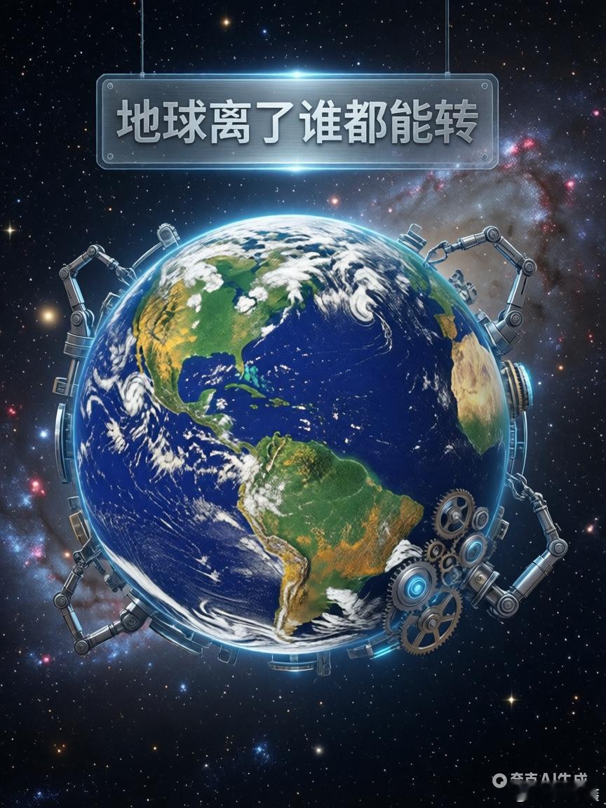 【陆工微语 】地球离了谁都能转，这是大自然的规律在发挥作用。即使在人类社会的各个