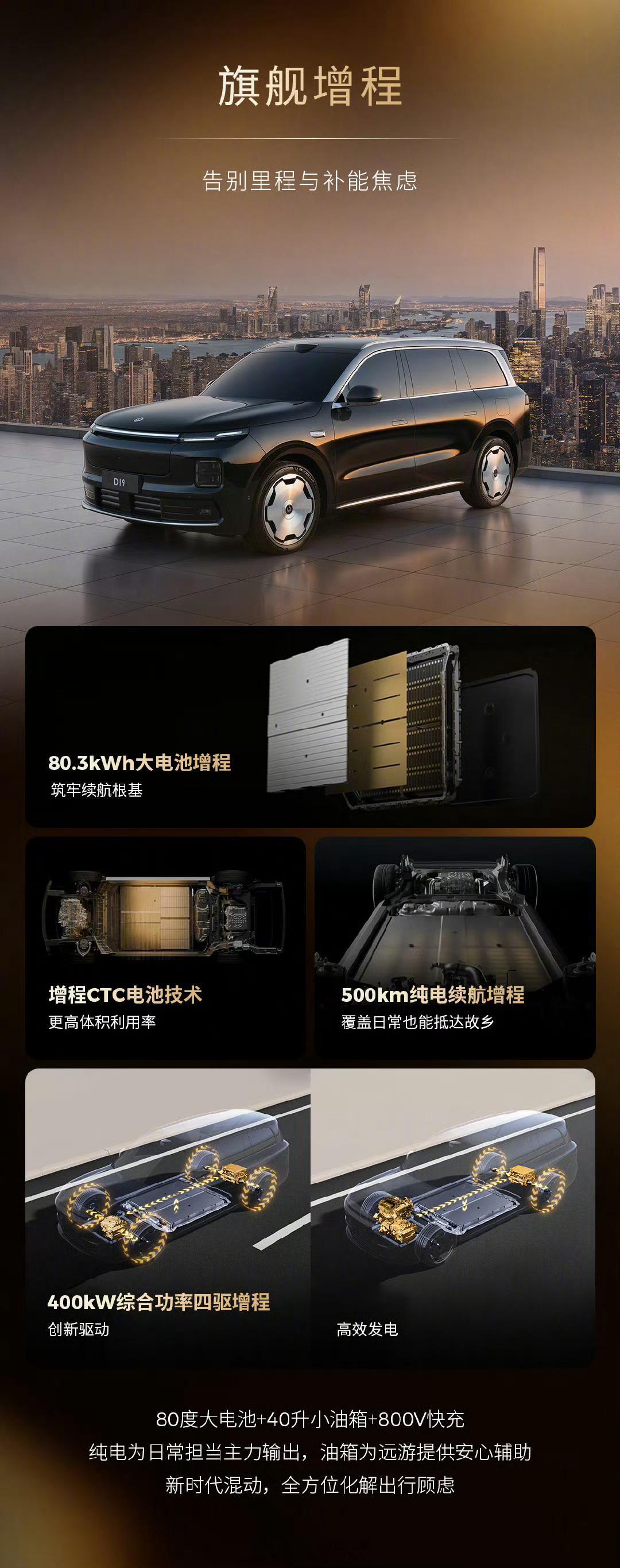 零跑旗舰 D 平台及该平台首款车型——豪华旗舰 SUV D19 正式首发亮相。官