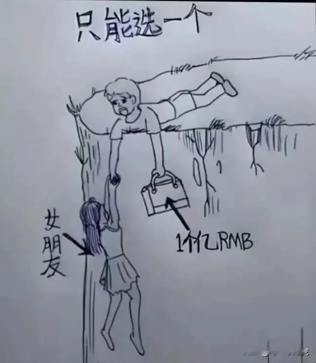 这个选择还用思考吗？

正常人绝对会直接选一个小目标，

而那些伪绅士，

自作