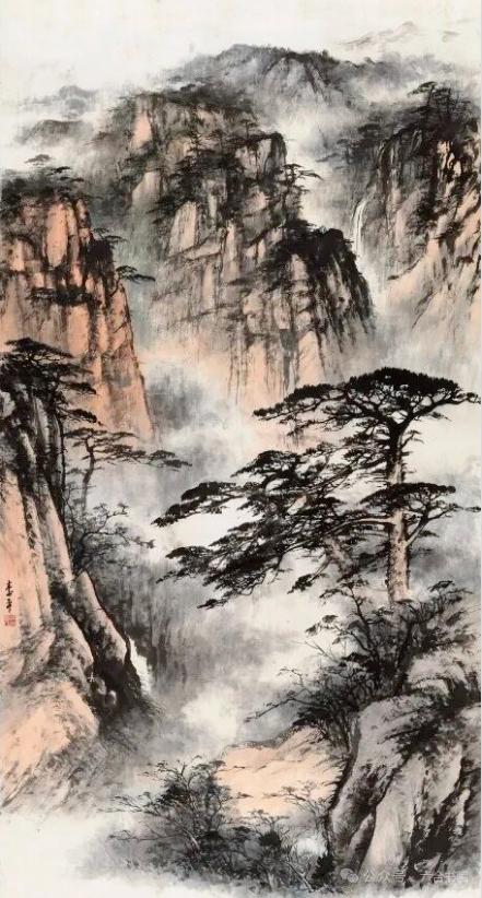 董寿平一生只上一次黄山，他却画了一辈子黄山

如果有人告诉你，有位画家一辈子只登
