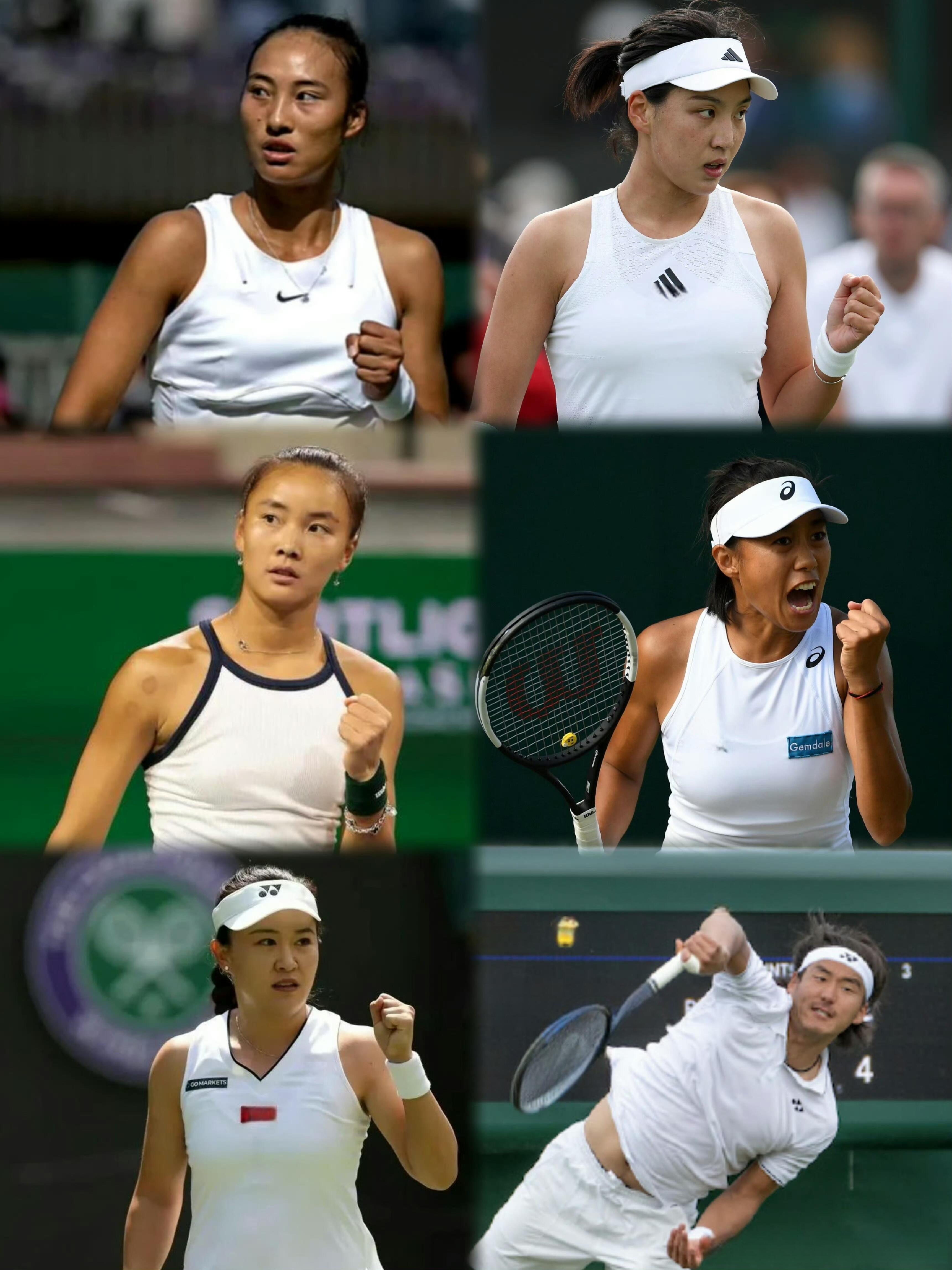 【2025温网战况】王欣瑜5-7 5-7森梅兹 R2【5】郑钦文5-7 6-4 